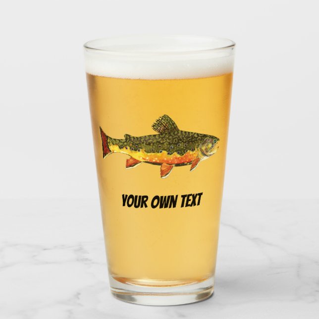 Brook Trout Fly Fishing Ichthyological's Angler (Anverso (lleno))