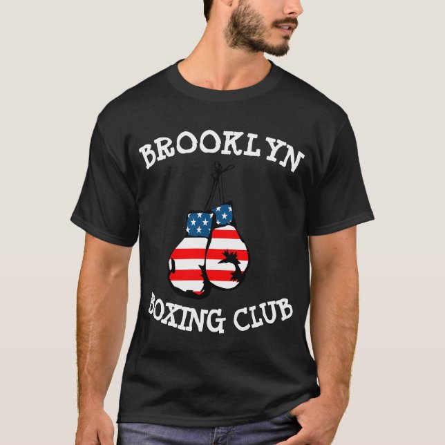BROOKLYN BOXING CLUB BOXING GLOVES LAS CAMISETAS (Anverso)