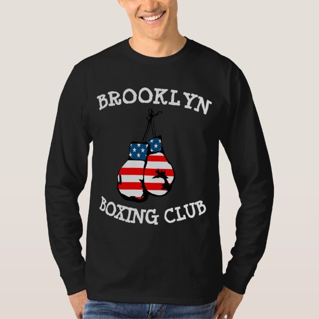 BROOKLYN BOXING CLUB BOXING GLOVES LAS CAMISETAS (Anverso)