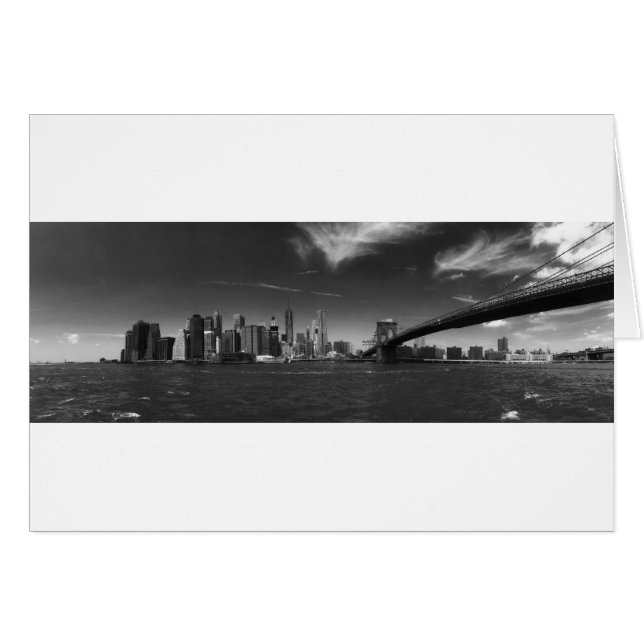Brooklyn Panorámico Black White (Anverso (Horizontal))