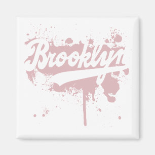 Brooklyn pintó el imán rosado