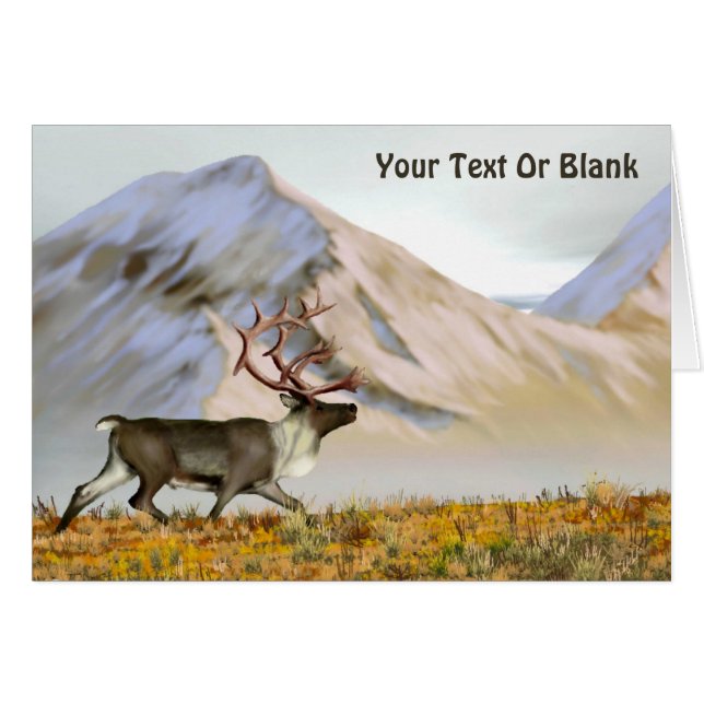 Brooks Range Caribou (Anverso (Horizontal))
