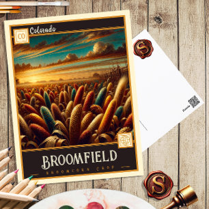 Broomfield, Colorado   Tarjeta Postal Antigua