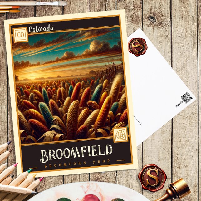 Broomfield, Colorado | Tarjeta Postal Antigua (Subido por el creador)