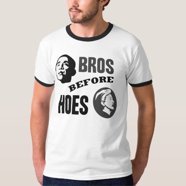 Bros antes del camisetas de Hos Obama (Anverso)