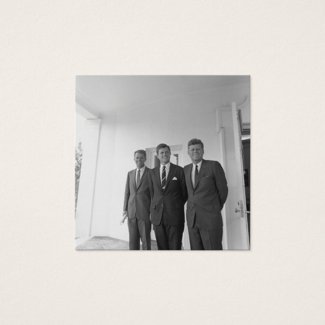 Bros, Presidente John Kennedy, Robert y Ted (Anverso)