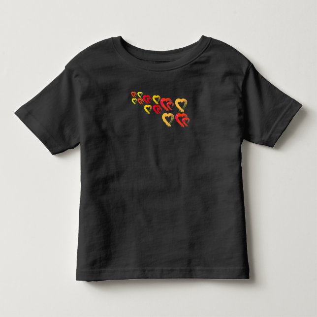 Brote de Corazones de Fuego, pequeña camiseta (Anverso)
