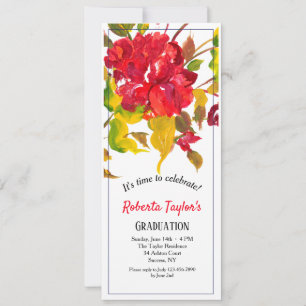 Brote de invitación roja