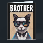 BROTHER GUAY CAT TARJETA DE REUNIÓN DE CUMPLEAÑOS<br><div class="desc">TARJETA DE CUMPLEAÑOS DE BROTHER GUAY CAT</div>