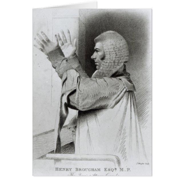 Brougham Esq MP, Fiscal General de la Reina (Frente)