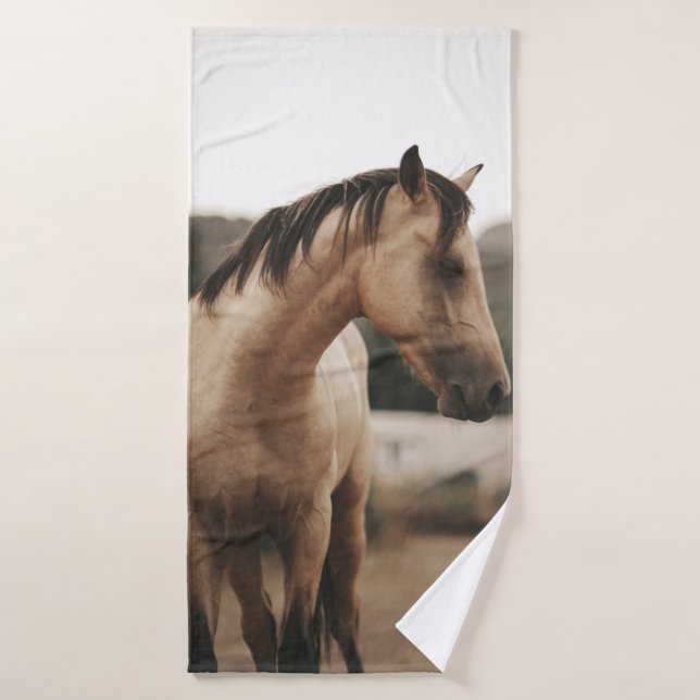 BROWN HORSE (Toalla de baño)