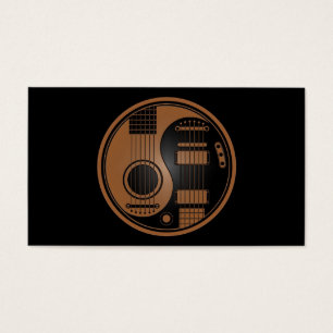 Brown y guitarras eléctricas acústicas Yin Yang