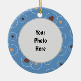 Brownie Scout Cerámica Ornamento de Navidad