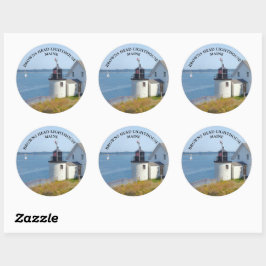 Browns Head Lighthouse Maine Grandes Pegatinas
