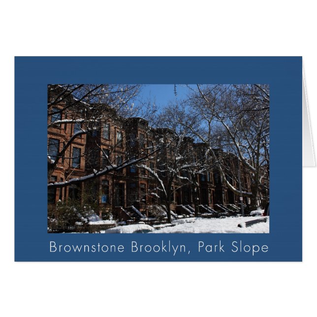 Brownstone Brooklyn, NY (Anverso (Horizontal))