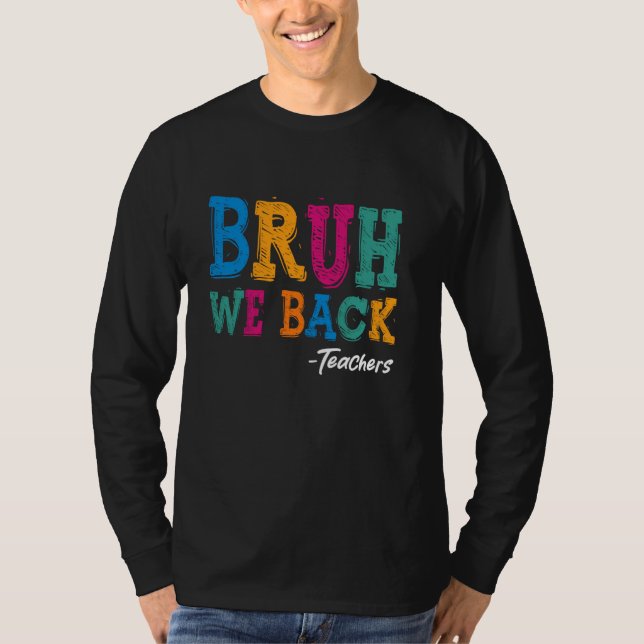 Bruh, apoyamos la camiseta de los profesores - Fel (Anverso)