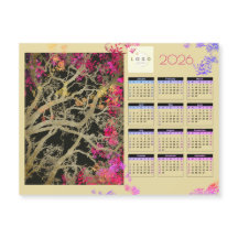 Bruin tree 2026 calendario magnético de la empresa