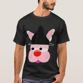 Bruja Conejito Lindo Halloween - Camiseta Gráfica