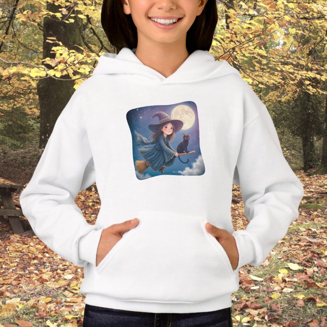 Bruja Cuta Con Hoodie De Gato (Subido por el creador)