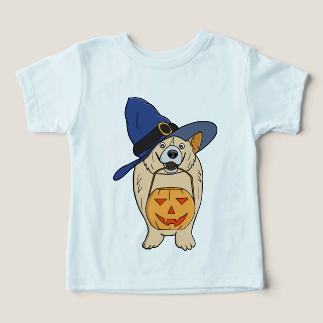 Bruja de Calabaza Perro (Diseño delantero )