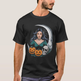 Bruja de Halloween - Camiseta realista
