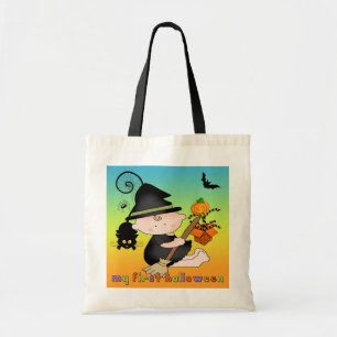 Bruja del bebé mis 1ros bolsos de Halloween