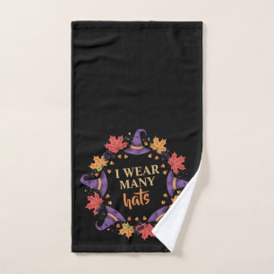 Bruja Divertida de Halloween que Lleva Muchos Somb