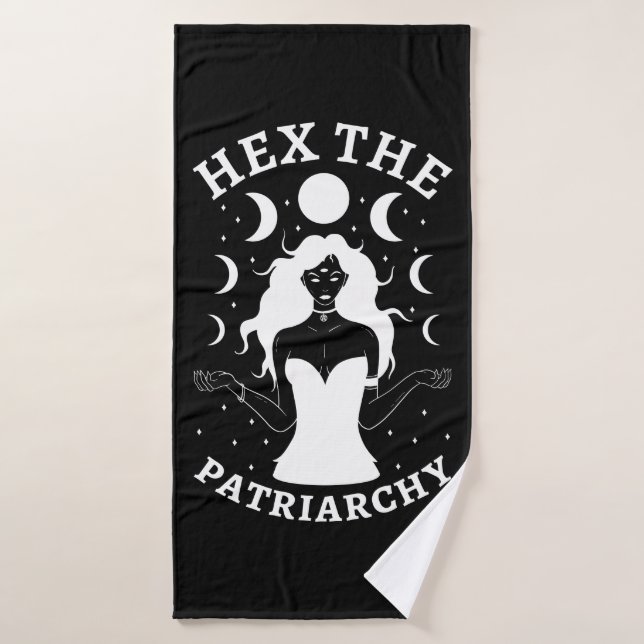 Bruja feminista - Hex El Patriarcado II (Toalla de baño)
