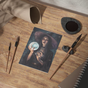 Bruja Hilde Tarjeta de Cumpleaños