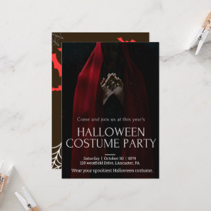Bruja   Invitación a la fiesta nocturna de Hallowe