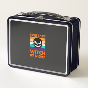 Bruja Jugadora Calavera Retro Halloween