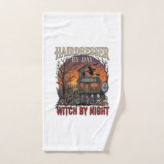 Bruja Noche Salón Halloween Día Peluquero Calavera