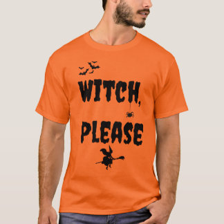 "Bruja por favor" Camiseta de Halloween