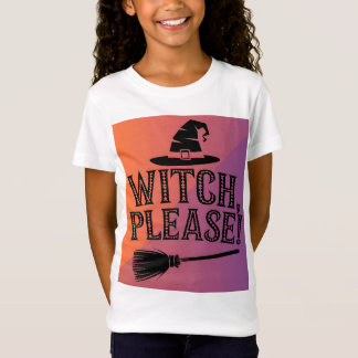 ¡Bruja, por favor! Camiseta para niños de Hallowee