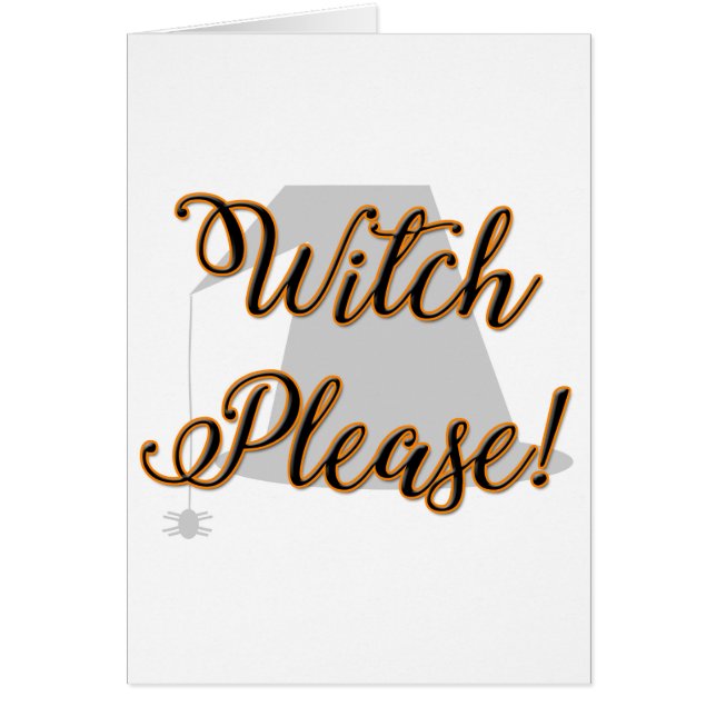 bruja, por favor, divertida halloween con gorra (Frente)