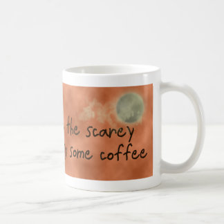 Bruja Scarey antes de la taza de café