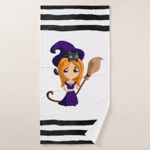 Bruja suave en Halloween Gorra morado