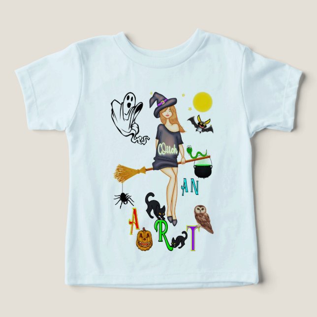 Bruja y arte (Diseño delantero )