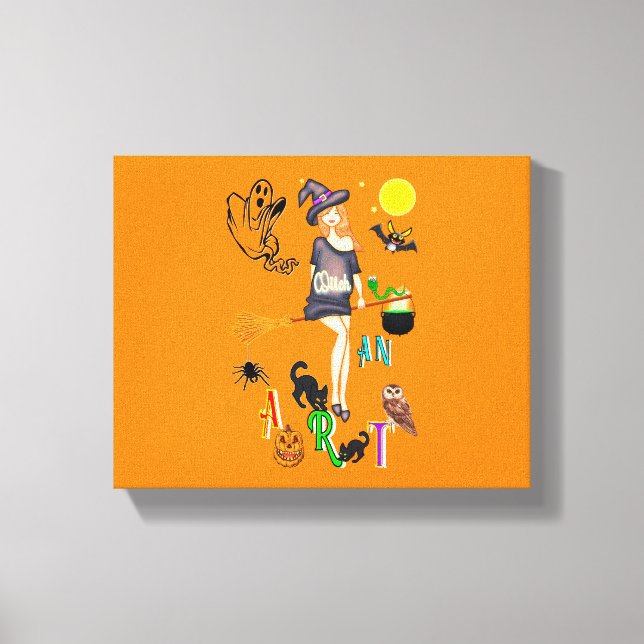 Bruja y arte (Anverso)