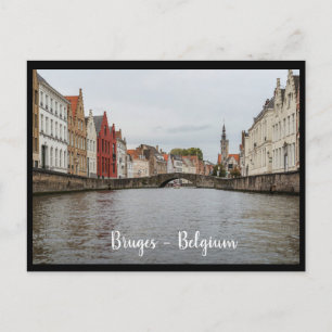 Brujas, Bélgica. Brujas, tarjeta postal