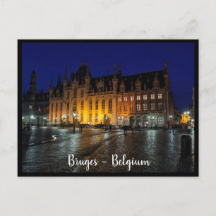 Brujas, Bélgica. Brujas, tarjeta postal