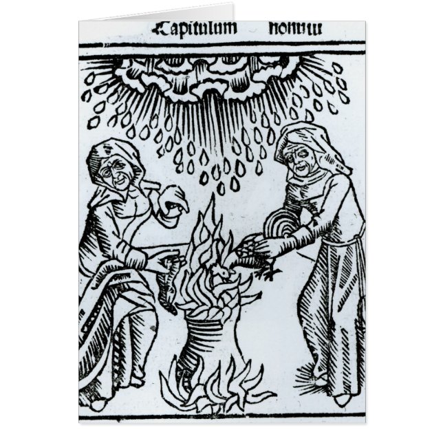 Brujas que hacen un encanto, 1489 (Frente)