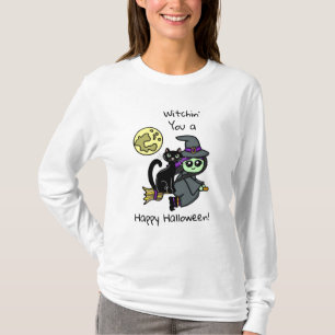 Brujas una feliz camiseta de Halloween