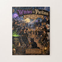 Brujas vs. Puritanos™ | Rompecabezas de los Juicio