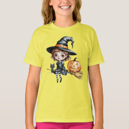 Brujería Halloween Magia Trick o camiseta para niñ