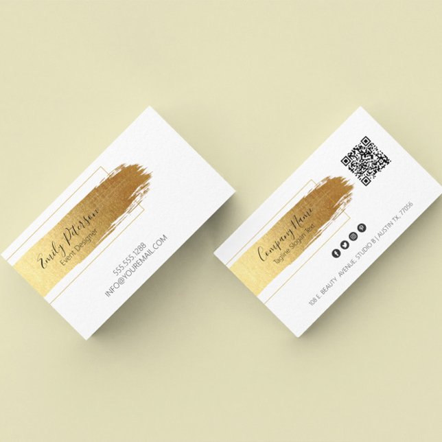 Brújula de oro diseño moderno tarjeta de visita (Subido por el creador)