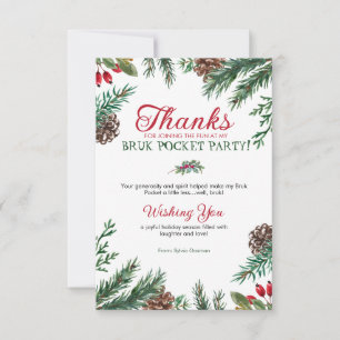 Bruk Pocket Navidades y tarjetas de agradecimiento