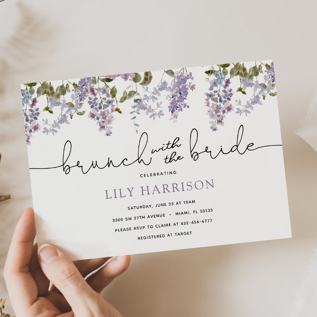Brunch de Lilac con invitación a la ducha de novia (Subido por el creador)