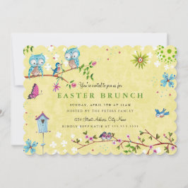 Brunch de Pascua | Tarjeta de invitación