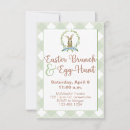Brunch de Pascua y cacería de huevos Invitación a 